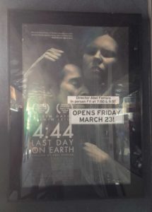 Abel Ferrara 4:44 Last Day On Earth Poster